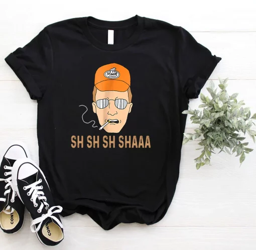 King Of The Hill Dale Gribble Sh Sh Sh Shaaa Types Of Unisex T-Shirt