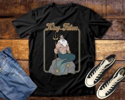 King Triton The Little Mermaid Vintage Disney Homage T-Shirt