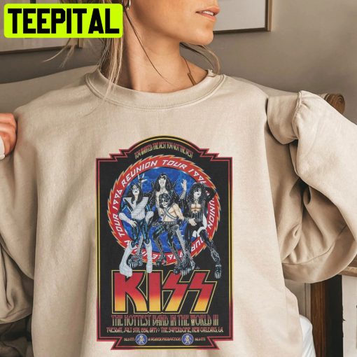 Kiss ’96 Reunion Tour Vintage Style Unisex Shirt