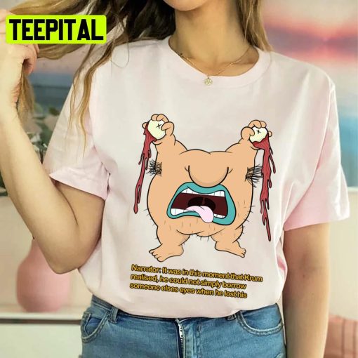 Krum The Eyeball Thief Ahh Real Monsters Unisex T-Shirt