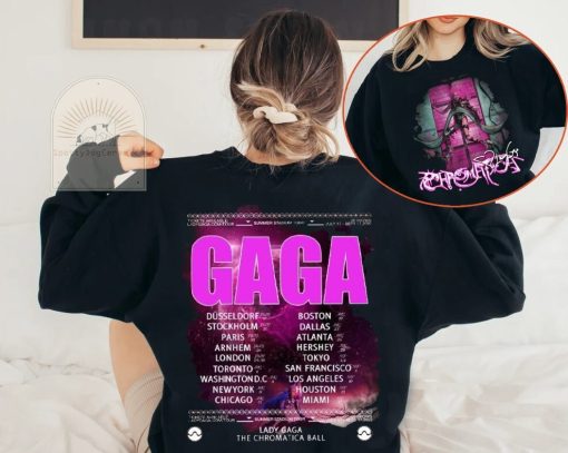 Ld Gaga Chromatica 2022 Tour Gaga 2022 Concert New Art T-Shirt