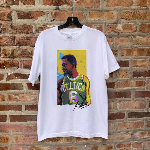 Legend 6 Baseketball Signature Nba Bill Russell Unisex T-Shirt