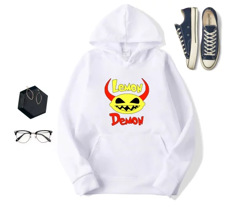 Lemon Demon Music Band Merch For Women Een Soft Hoodie