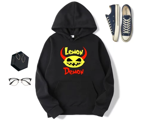 Lemon Demon Music Band Merch For Women Een Soft Hoodie