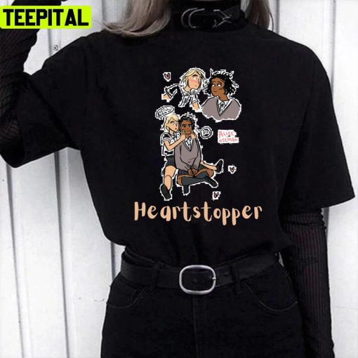 Lesbian Pride Heartstopper Alice Osman Tara Jones Darcy Olsson Unisex T-Shirt