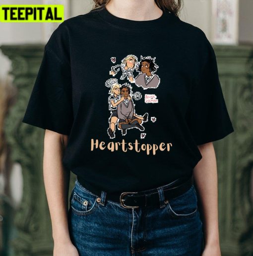 Lesbian Pride Heartstopper Alice Osman Tara Jones Darcy Olsson Unisex T-Shirt