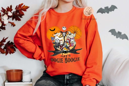 Let’s Oogie Boogie Jack Sally Oogie Boogie Zero Dog Town Disney Halloween Nightmare Before Christmas Unisex Sweatshirt