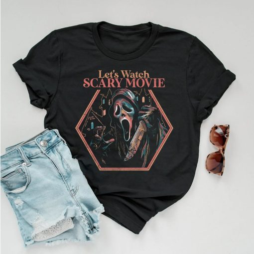 Lets Watch Scary Movie Halloween Shirt