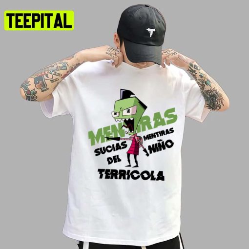 Lies Dirty Lies Of The Terricola Child Invader Zim Unisex T-Shirt