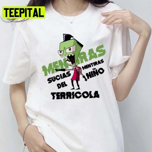 Lies Dirty Lies Of The Terricola Child Invader Zim Unisex T-Shirt