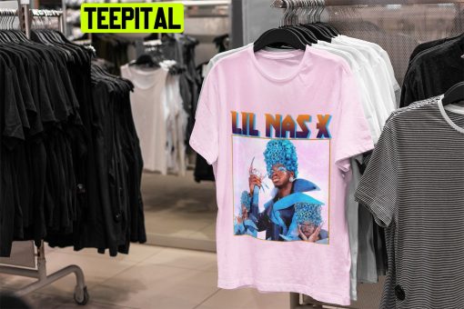 Lil Nas X Hip Hop Rapper Inspired Vintage Trending Unisex Shirt