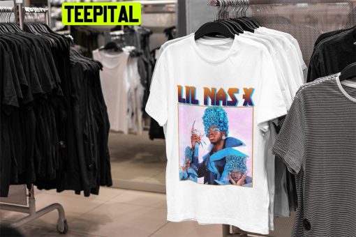 Lil Nas X Hip Hop Rapper Inspired Vintage Trending Unisex Shirt