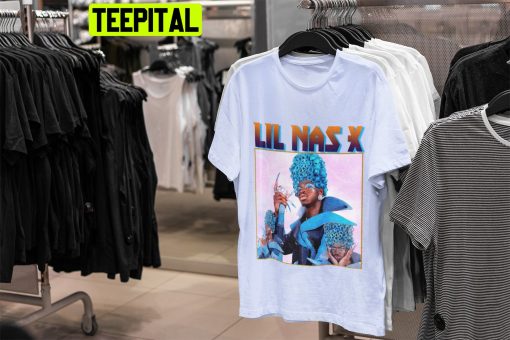 Lil Nas X Hip Hop Rapper Inspired Vintage Trending Unisex Shirt