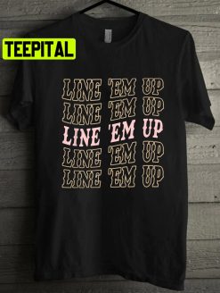 Line Em Up Wallen Unisex T-Shirt