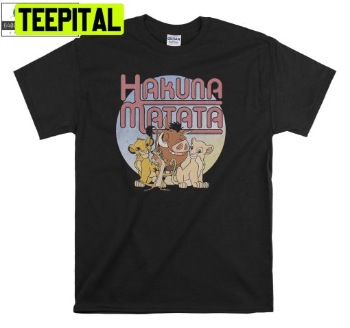 Lion King Retro Hakuna Matata Disney Trending Unisex T-Shirt