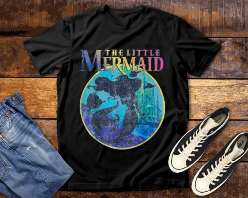 Little Mermaid Vintage The Little Mermaid Disney T-Shirt