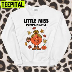 Little Miss Pumpkin Spice Fall Trending Unisex Shirt