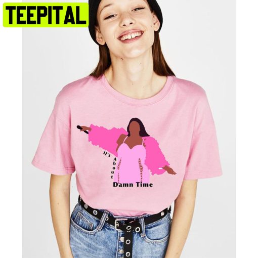 Lizzo About Damn Time 2022 Special Album Trending Unisex Shirt