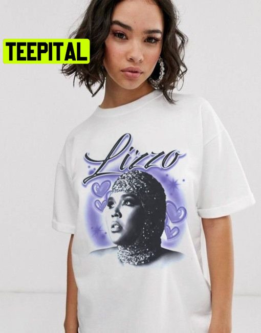 Lizzo Special Hearts Airbrush Mami Trending Unisex Shirt