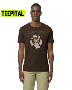 Looney Tunes Tasmanian Devil Folded Arms Trending Unisex Shirt