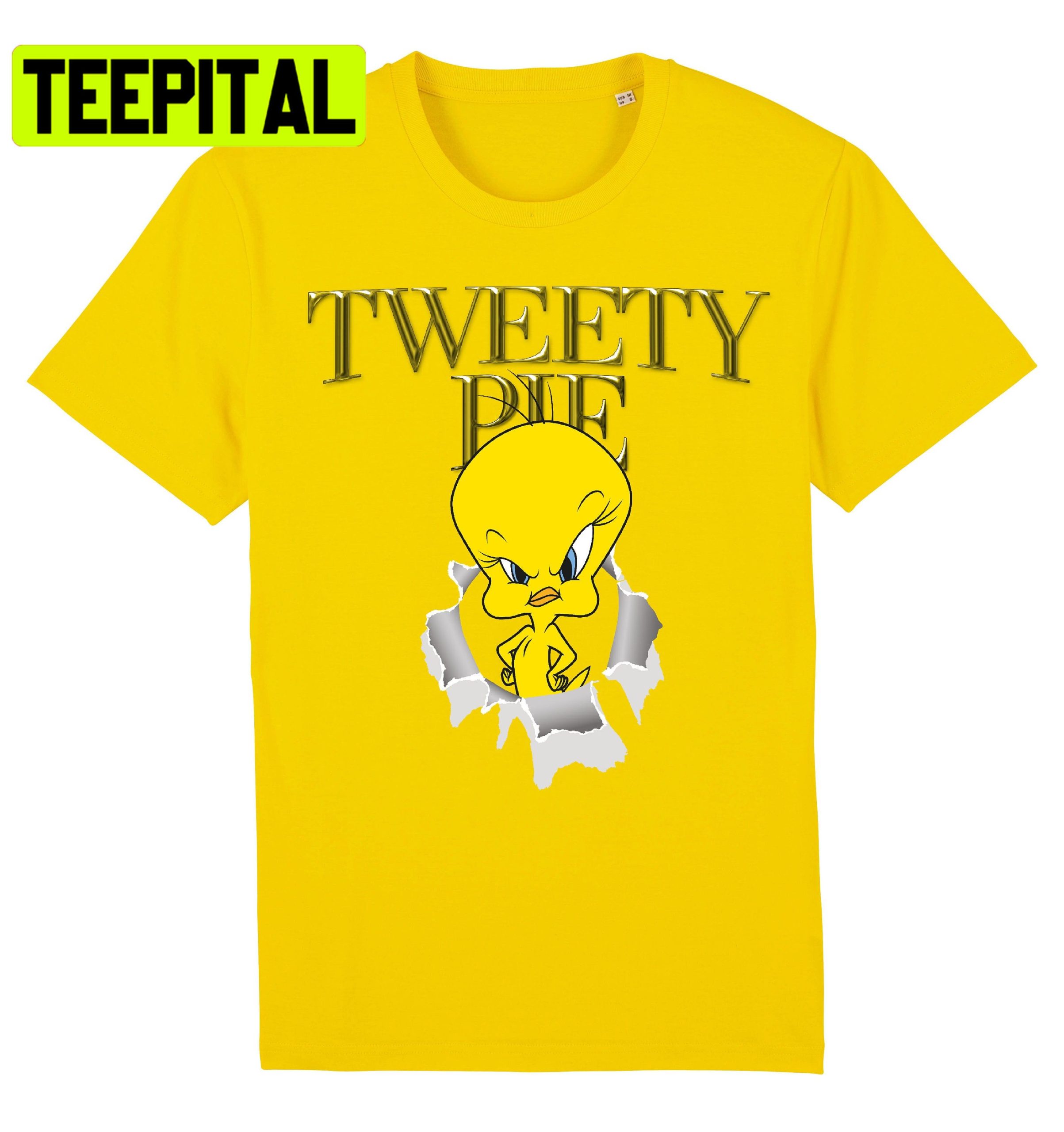 Looney Tunes Tweety Pie Angry Face Trending Unisex Shirt