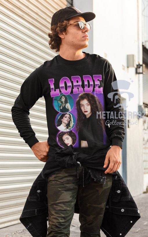 Lorde Best Inspired 90s Portrait Design Unisex T-Shirt