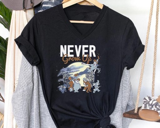 Lost Boys Never Grow Up Night Portrait Peter Pan Disney And Pixar’s Holiday Unisex T-Shirt