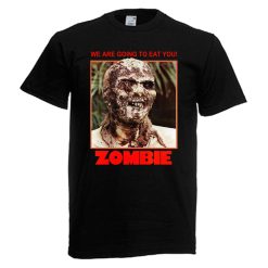 Lucio Fulcis Zombie Horror Movie Mens Black T-Shirt