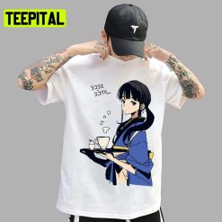 Lycoris Recoil Tea Time Cute Girl Unisex T-Shirt