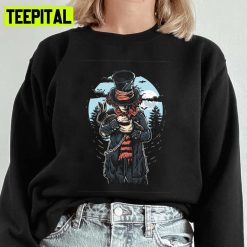 Mad Hatter Horror Halloween Spooky Night Unisex Sweatshirt