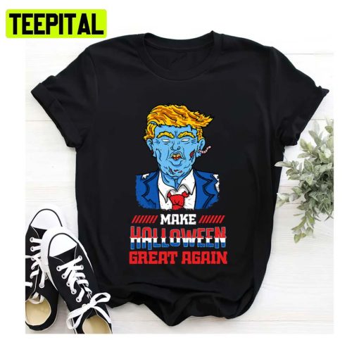 Make America Great Again Funny Halloween Spooky Night Unisex Sweatshirt