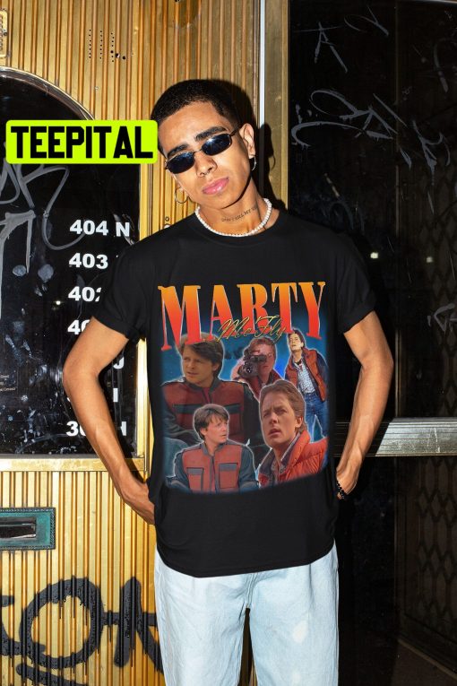 Marty Mcfly Vintage Art Trending Unisex T-Shirt