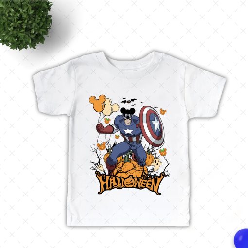 Marvel Avengers Team Group Marvel Superhero Matching Marvel Disney Halloween Unisex T-Shirt