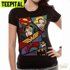 Marvel Comics Super Girl Cat Woman Wonder Woman Trending Unisex T-Shirt