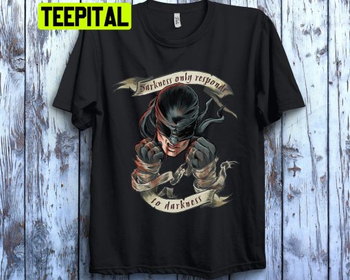 Marvel Daredevil Darkness Responds Graphic Trending Unisex T-Shirt