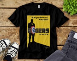 Marvel Hawkeye Rogers The Musical Poster T-Shirt