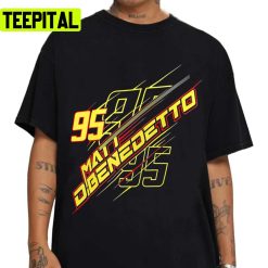 Matt Dibenedetto Checkered Flag Onespot Retro Nascar Car Racing Unisex T-Shirt