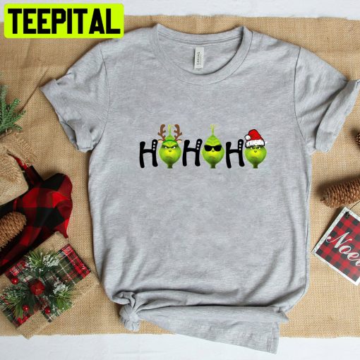 Mean Green Ho Ho Ho Grinch Christmas Trending Unisex Shirt