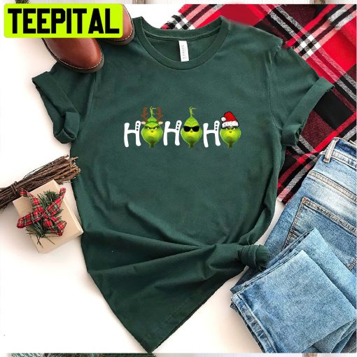 Mean Green Ho Ho Ho Grinch Christmas Trending Unisex Shirt