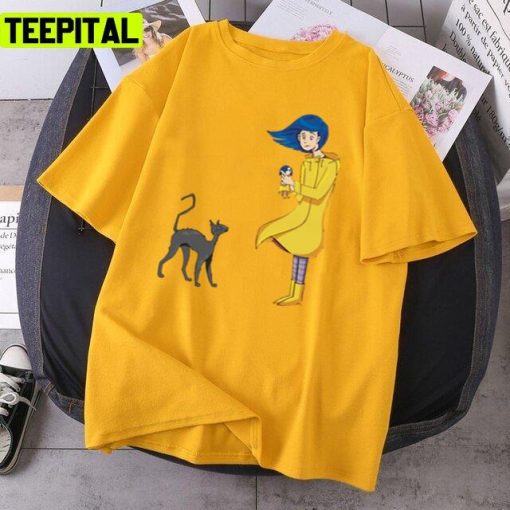 Meet New Friend Coraline Halloween Art Unisex T-Shirt