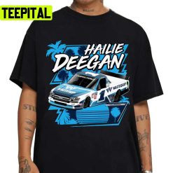 Merch Wastequip Retro Nascar Car Racing Hailie Deegan Unisex T-Shirt