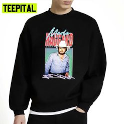 Merle Haggard Retro Style Country Music Unisex Sweatshirt