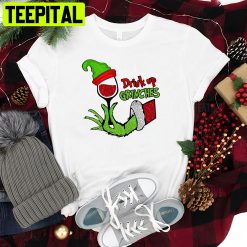 Merry Grinchmas Drink Up Grinch Christmas Trending Unisex Shirt