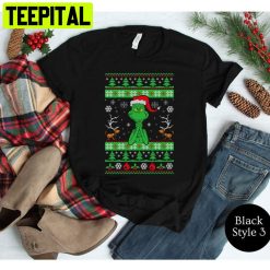 Merry Ugly Grinchmas Grinch Santa Christmas Trending Unisex Shirt