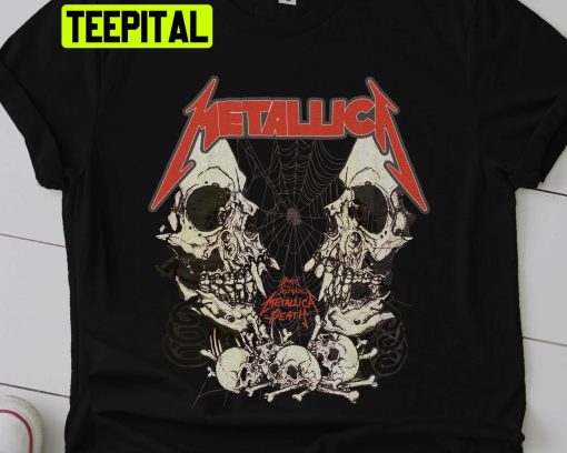 Metal Amplified Rock Skeleton Skull Rock Band Trending Unisex T-Shirt