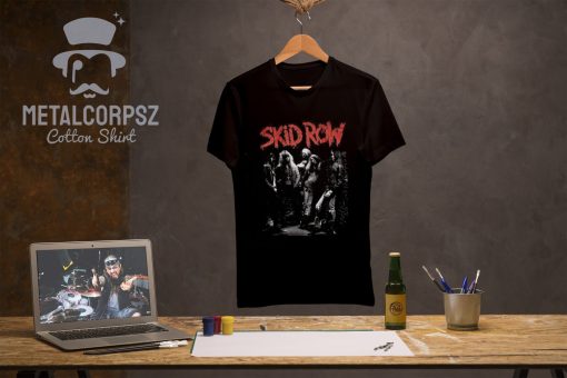 Metal Band Black Skid Row Unisex T-Shirt