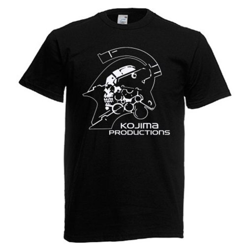 Metal Gear Solid Hideo Kojima Productions Mens Navy Black Gray T-Shirt