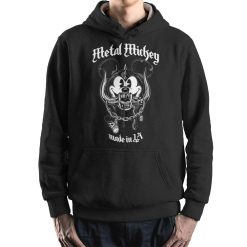 Metal Mickey Mouse Funny Hoodie