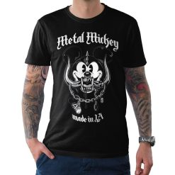 Metal Mickey Mouse Funny T-Shirt