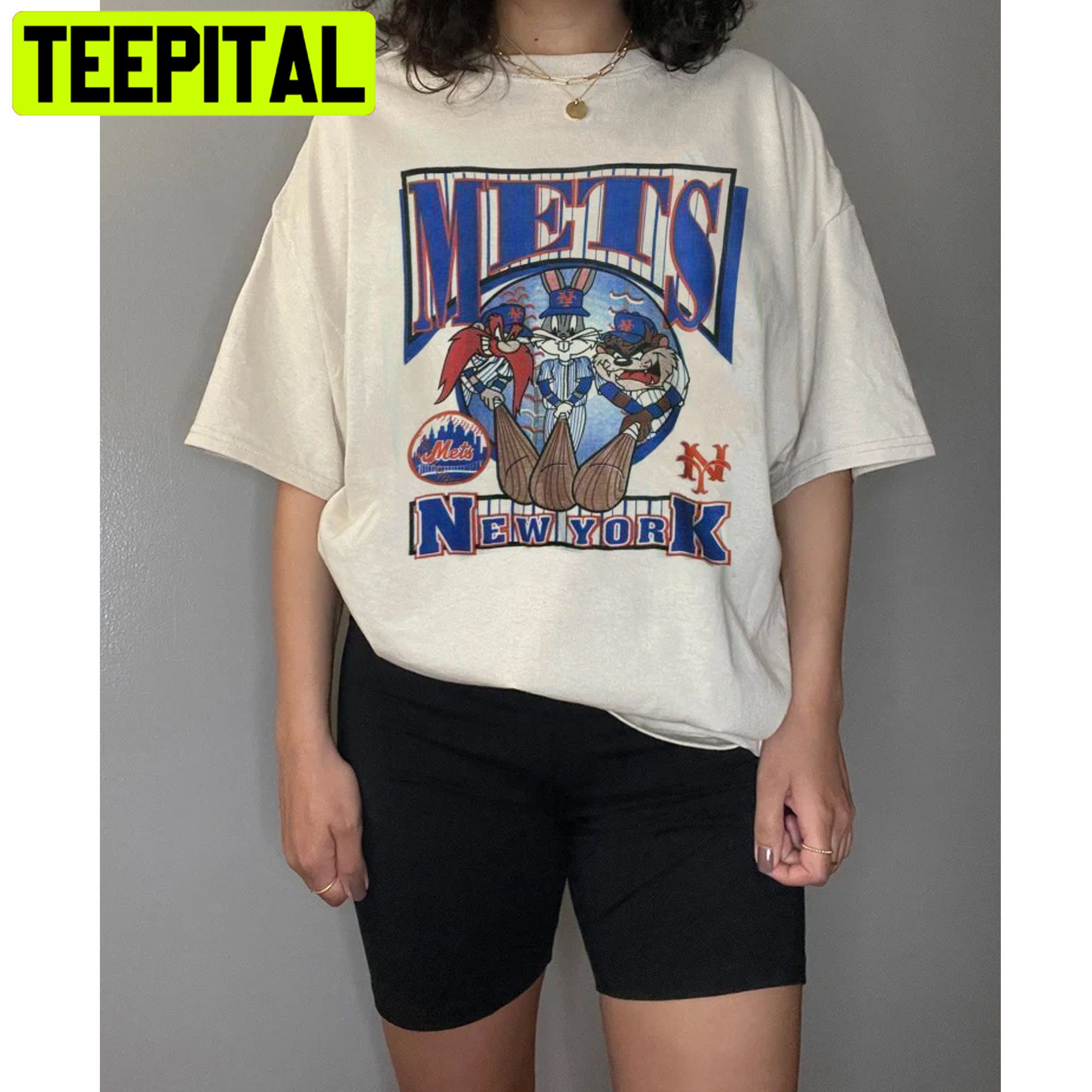 Mets Mlb Vintage Looney Toons New York Yankees Baseball Unisex T-Shirt –  Teepital – Everyday New Aesthetic Designs